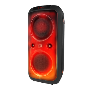 Popular Colorful Led Light Dual 8 Inch Portables Party Speaker Bluetooth