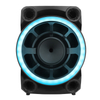 powered battery operated outdoor party bluetooth speaker with led lights