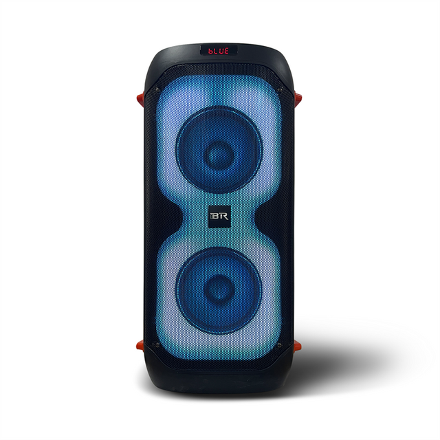 OEM Powerful outdoor portable battery speaker bluetooth with disco led lights QJ-8820